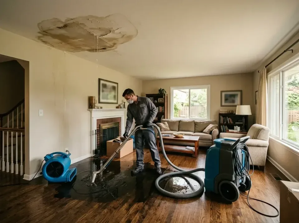 attic-pipe-burst-ceiling-drip-008 — frequently asked questions, Water Damage Restoration & Carpet Care in Red Bay, AL